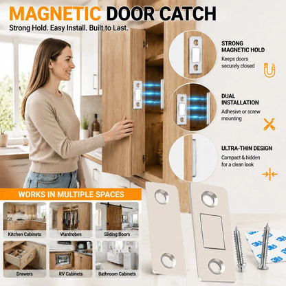 🧲✨ Magnetische Deursluiting – Slim, Sterk & Onzichtbaar!