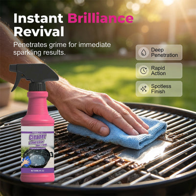 🌟Snelwerkende, krachtige ontvettingsspray voor barbecues