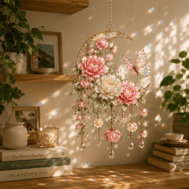 🌈✨Crystal Garden Suncatcher - Laat elke zonnestraal uitbloeien tot een regenboog! 🌸