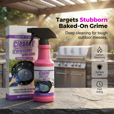 🌟Snelwerkende, krachtige ontvettingsspray voor barbecues