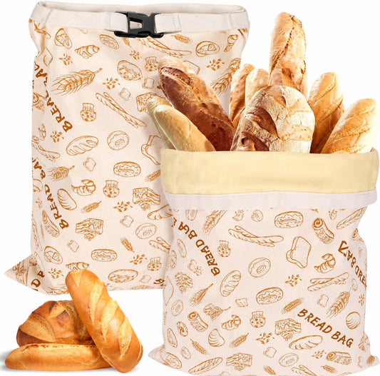 Houd Je Zuurdesembrood Langer Vers met Deze Herbruikbare Bijenwas Broodzak! 🍞🐝✨