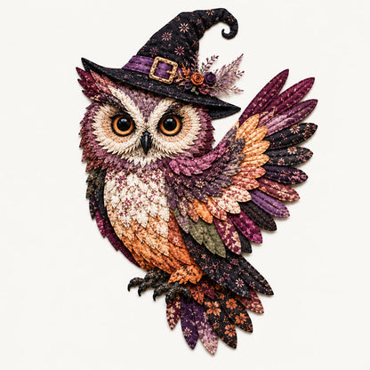🎃🧵 Halloween Patchwork DIY Set – Maak Je Eigen Spookachtige Kunstwerk!