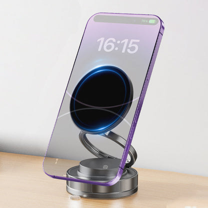 🚗 Mechanische Vacuüm Magnetische Houder voor Autotelefoon - Maak je Handen Vrij, Rij Gemakkelijker! 📱