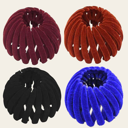 Lazy Hair Bun & Paardenstaartcli – Eenvoudig haaraccessoire voor een opgestoken kapsel in 10 seconden 🧸✨