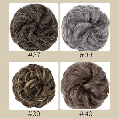 🔥50% Korting🔥 Onzichtbare pluizige natuurlijke pruik haarband- 48 kleuren