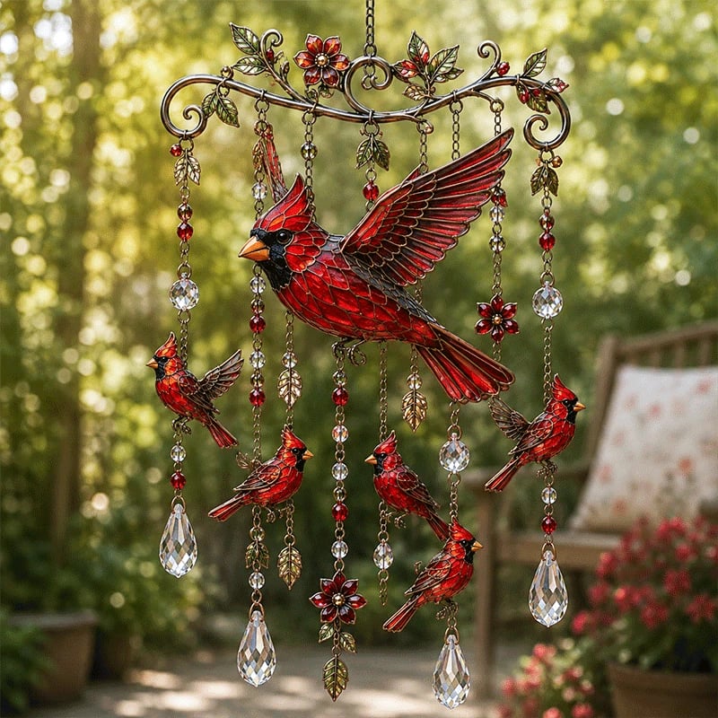 🐦🎐Sierlijke kolibrie-windgong