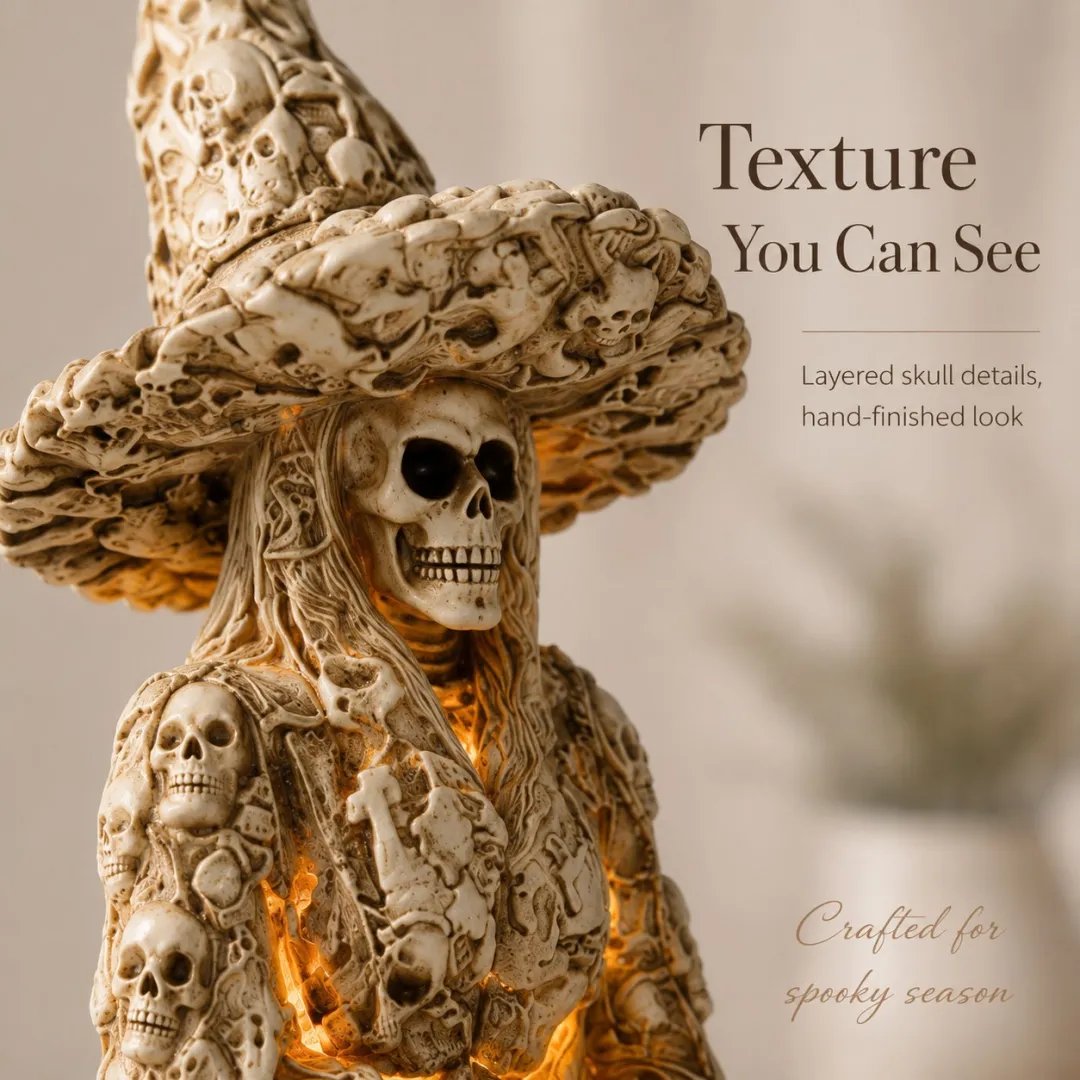🔥💀Skeleton Witch Ornament (✨Limited Edition 2026)