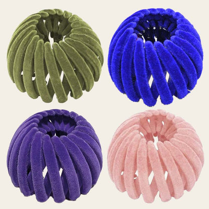 Lazy Hair Bun & Paardenstaartcli – Eenvoudig haaraccessoire voor een opgestoken kapsel in 10 seconden 🧸✨