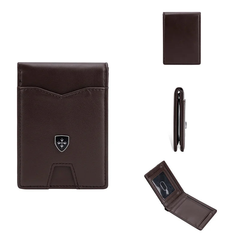 Heren Slim Wallet RFID-blokkering