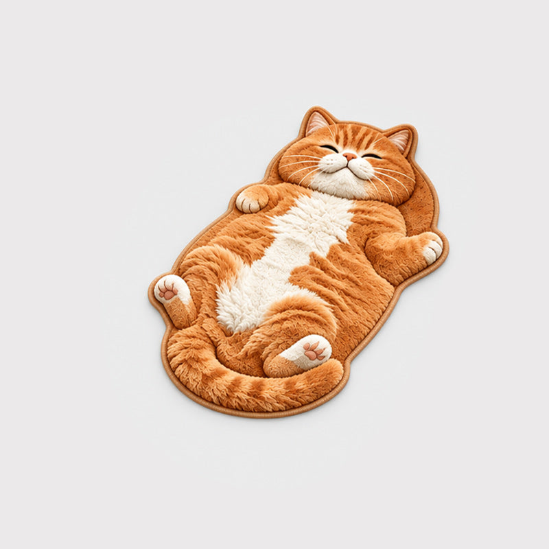 🐱🏡 Kattenvormige Deurmat – Schattige Decoratie met Absorberende Werking
