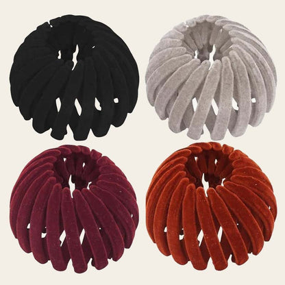 Lazy Hair Bun & Paardenstaartcli – Eenvoudig haaraccessoire voor een opgestoken kapsel in 10 seconden 🧸✨