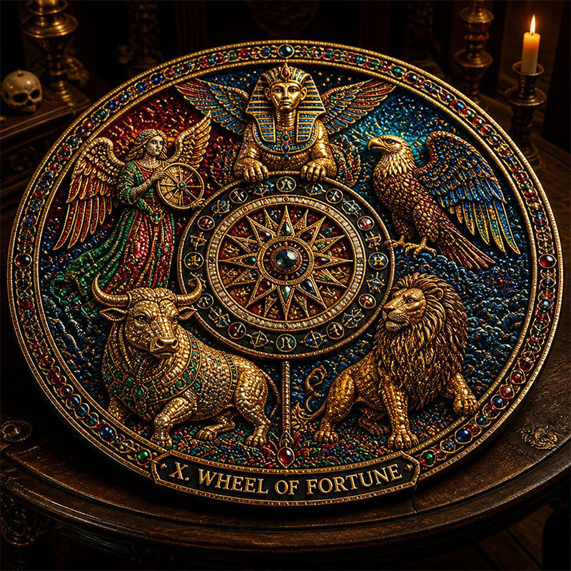 🧘‍♀️ Ontdek je heilige licht: Tarot-diamantkunst met de Grote Arcana 🌘