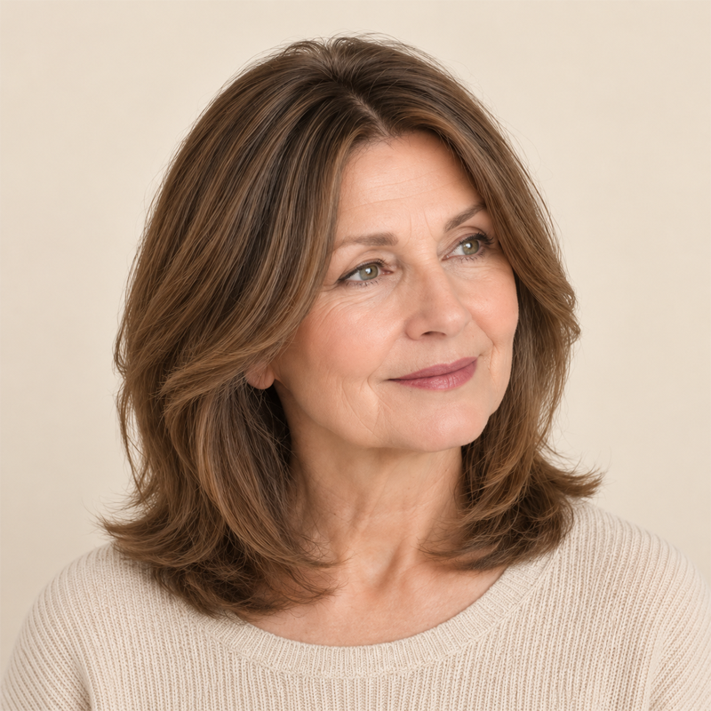 ✨Confidence Hair Topper -- Natuurlijk ogend volume zonder pruik
