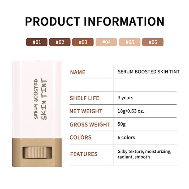 🎉Hete verkoop 🔥Foundation Stick Beauty Balm Serum Verhoogde Huidtint