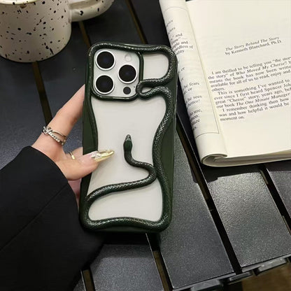 Matte holle slang telefoonhoesje