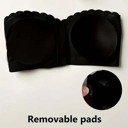 🔥Laatste dag ❤️Naadloze strapless bandeau-bh met voorsluiting