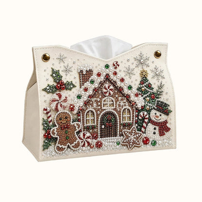 🎄 Kerst DIY Diamond Painting Tissue Box