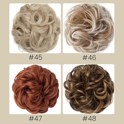 🔥50% Korting🔥 Onzichtbare pluizige natuurlijke pruik haarband- 48 kleuren