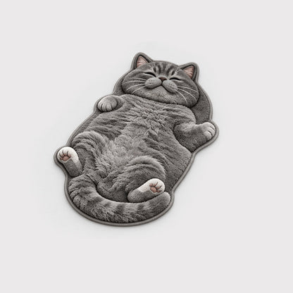🐱🏡 Kattenvormige Deurmat – Schattige Decoratie met Absorberende Werking