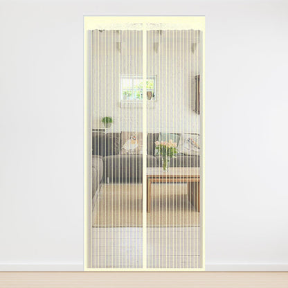 🪟🦟 Magic Mesh Summer Magnetic Mosquito Screen Door Curtain