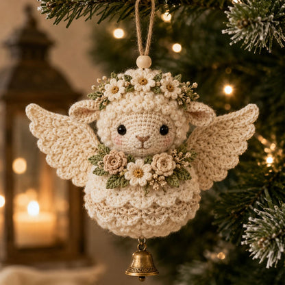 🔥Gehaakte engeltjes als kerstversiering – Schattige gevleugelde kerstboomdecoraties🧶