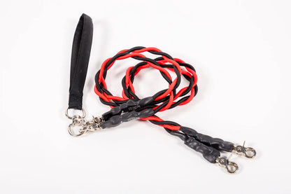 Laatste dag: 50% UIT! 🔥🐕Double Bungee Leash - 1e stap trainingshulpmiddel