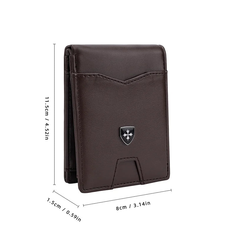 Heren Slim Wallet RFID-blokkering