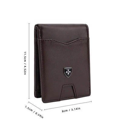 Heren Slim Wallet RFID-blokkering