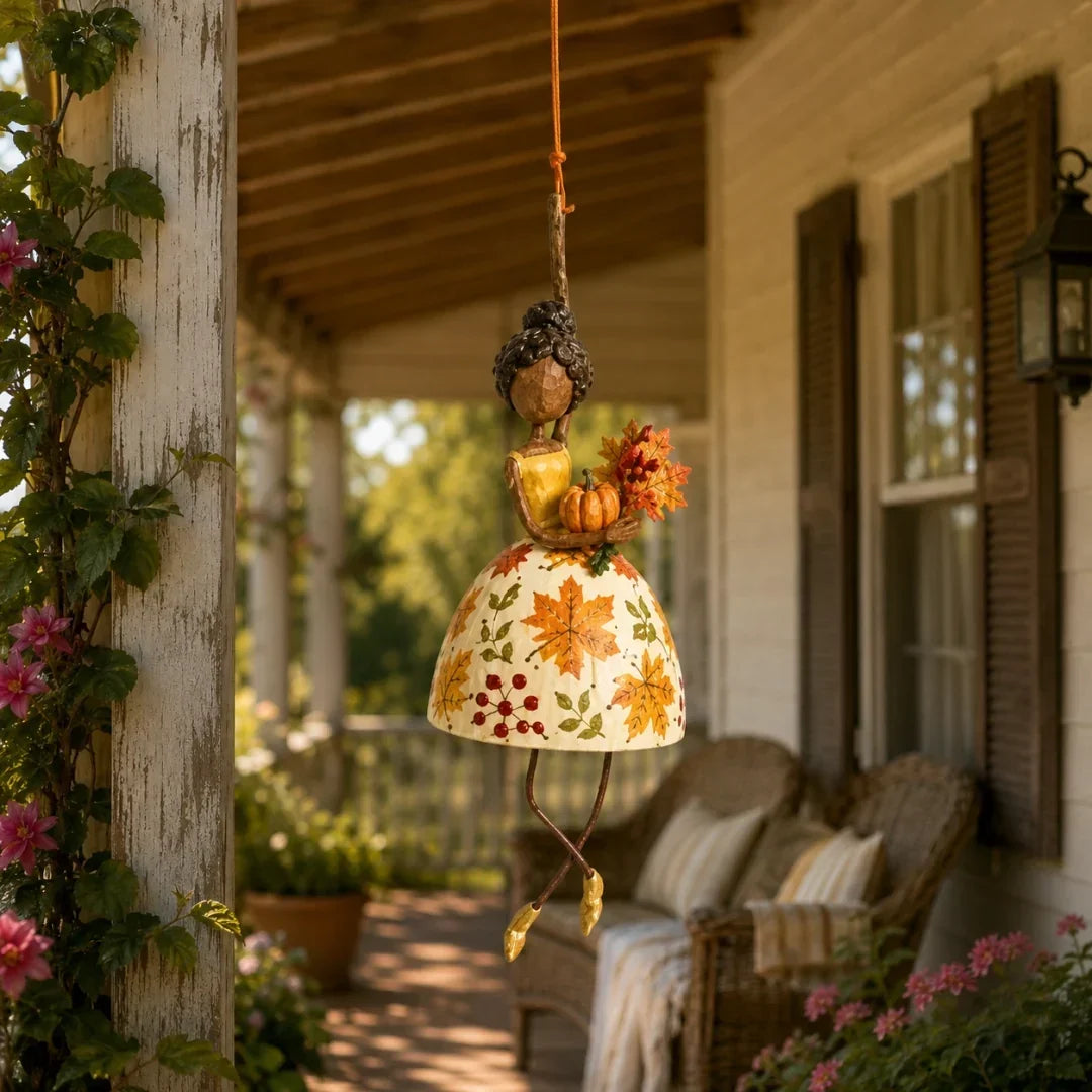 💃🌸 Laat je ruimte dansen — Speels hangend ornament met dansende dame