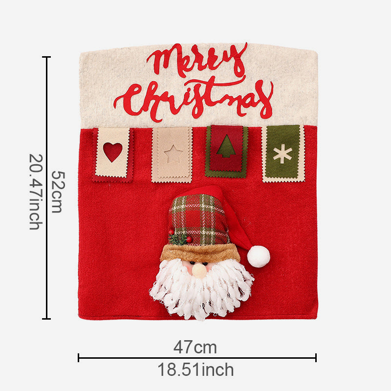 🎅Kerststoel Decoratieset🎄