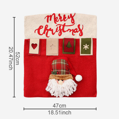 🎅Kerststoel Decoratieset🎄