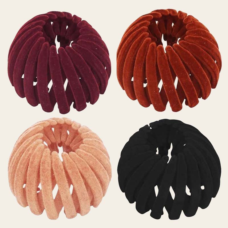 Lazy Hair Bun & Paardenstaartcli – Eenvoudig haaraccessoire voor een opgestoken kapsel in 10 seconden 🧸✨