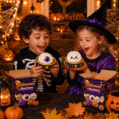 Halloween Verrassings Speelgoed Set – Schattig, Zacht & Leuk 🎃👻✨