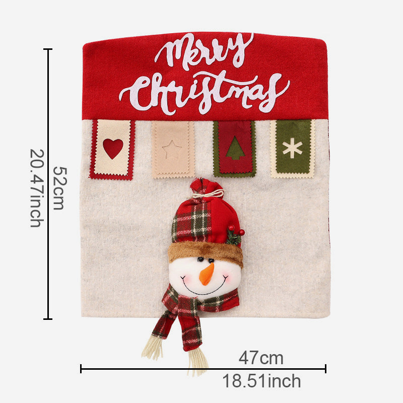 🎅Kerststoel Decoratieset🎄