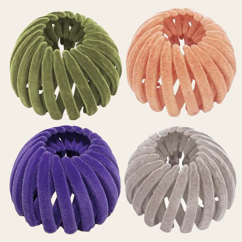 Lazy Hair Bun & Paardenstaartcli – Eenvoudig haaraccessoire voor een opgestoken kapsel in 10 seconden 🧸✨