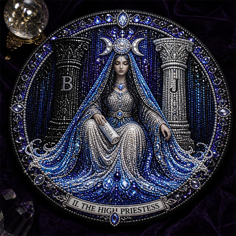 🧘‍♀️ Ontdek je heilige licht: Tarot-diamantkunst met de Grote Arcana 🌘