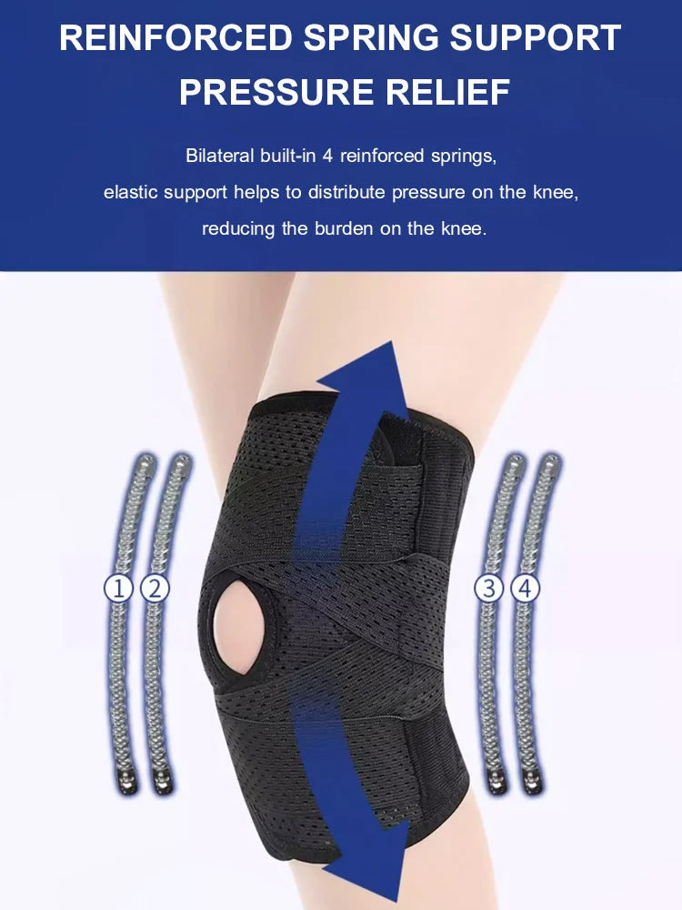 🔥Meniscus Ademende Kniebeschermers