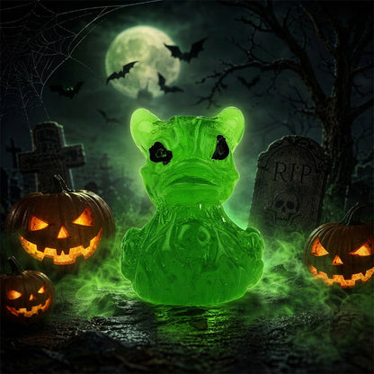 🎃🐤 Halloween Resin Mini Duckies — 12 Spooky Designs, 1‑Inch Tiny Decor