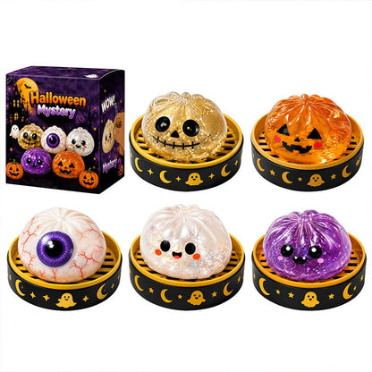 Halloween Verrassings Speelgoed Set – Schattig, Zacht & Leuk 🎃👻✨