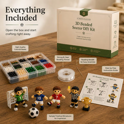 🔥Laatste dag: 50% KORTING Een Creatieve DIY Hobby Voor Echte Voetbalfans! ⚽🌈🪡