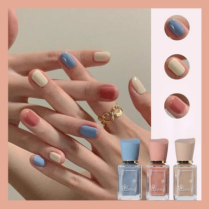 No-Bake en sneldrogende multicolor nagellak