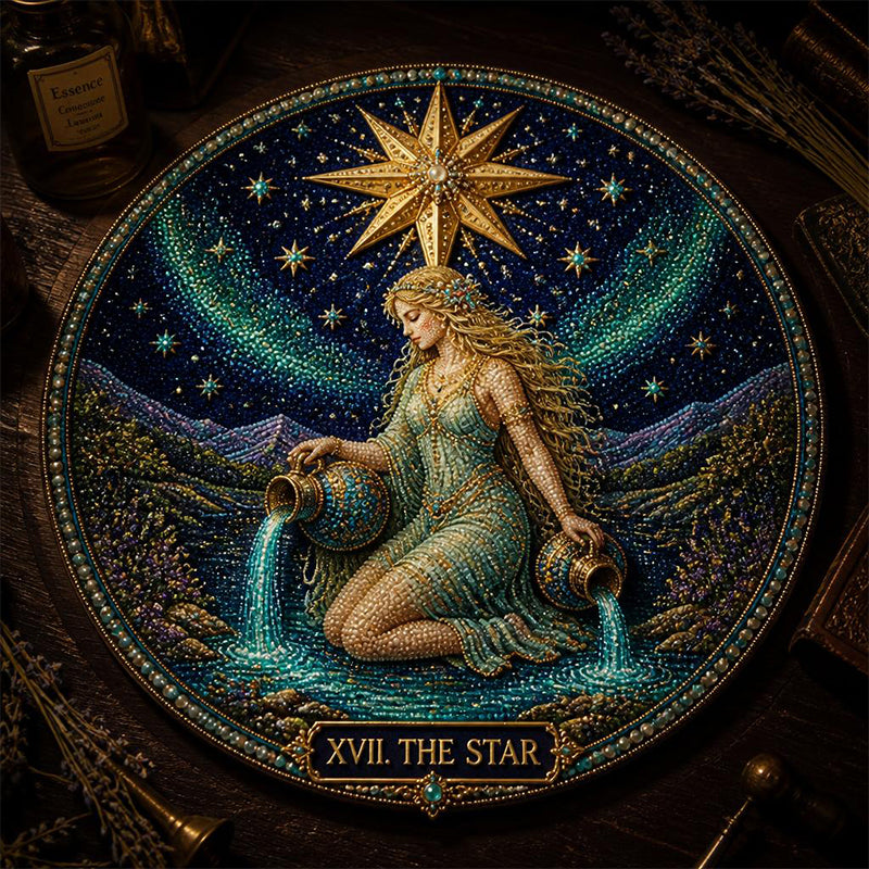 🧘‍♀️ Ontdek je heilige licht: Tarot-diamantkunst met de Grote Arcana 🌘