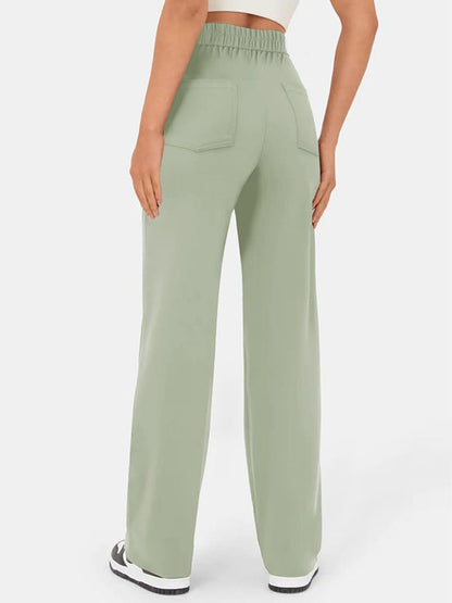 29% UIT ⏳ Hoge elastische broek met meerdere zakken