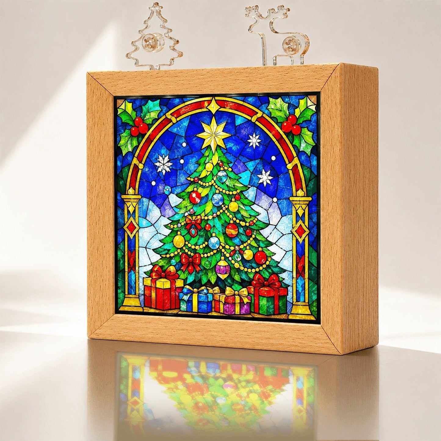 🧩 Nachtlampje met kerstpuzzel — maak je eigen kerstverlichting