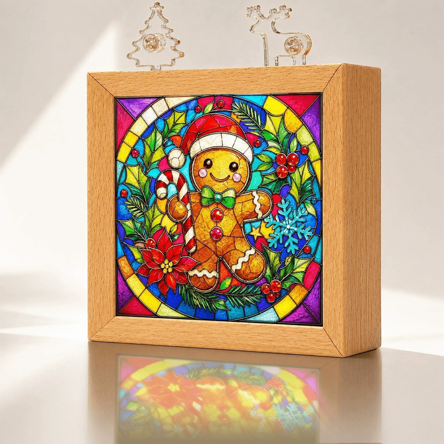 🧩 Nachtlampje met kerstpuzzel — maak je eigen kerstverlichting