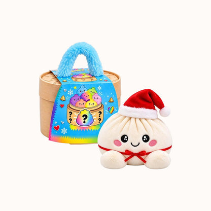 🥟🎄 Kerst Dumpling Knuffel – Het Schattigste Kerstmaatje! ❤️