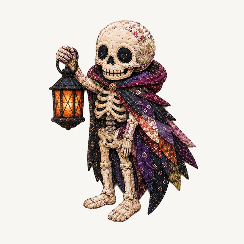 🎃🧵 Halloween Patchwork DIY Set – Maak Je Eigen Spookachtige Kunstwerk!