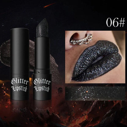 [🔥De laagste prijs van vandaag] Matte permanente lippenstift met fijne glitters✨✨✨✨