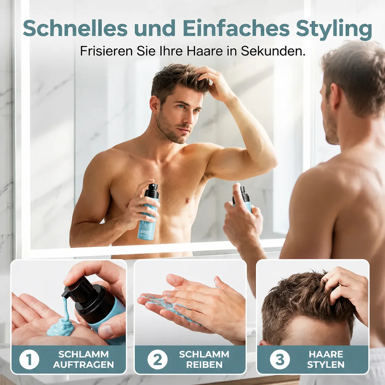 💇‍♀️✨ 50% KORTING! Sneldrogende matte haarlak Sterke Hold met een Frisse Matte Look!
