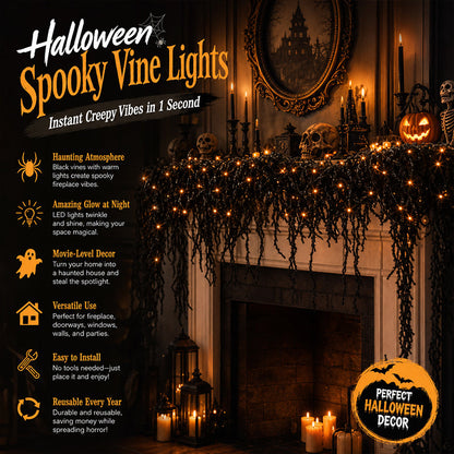 🎃 Spooky Chic: Halloween-decoratieset voor bij de open haard 👻